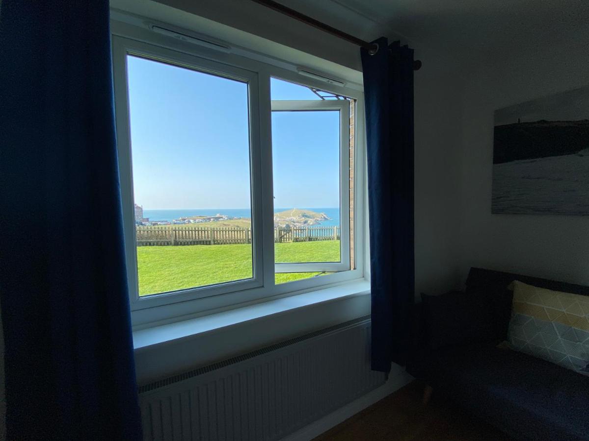 Sea Views On Fistral. Lovely Private Bedroom New Quay Exterior foto